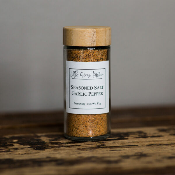 Seasoned Salt Garlic Pepper